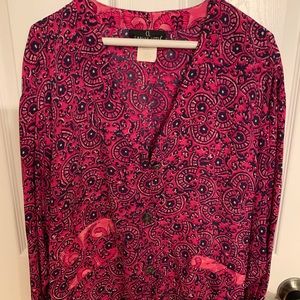 Vintage Carole Little Flowy Pantsuit